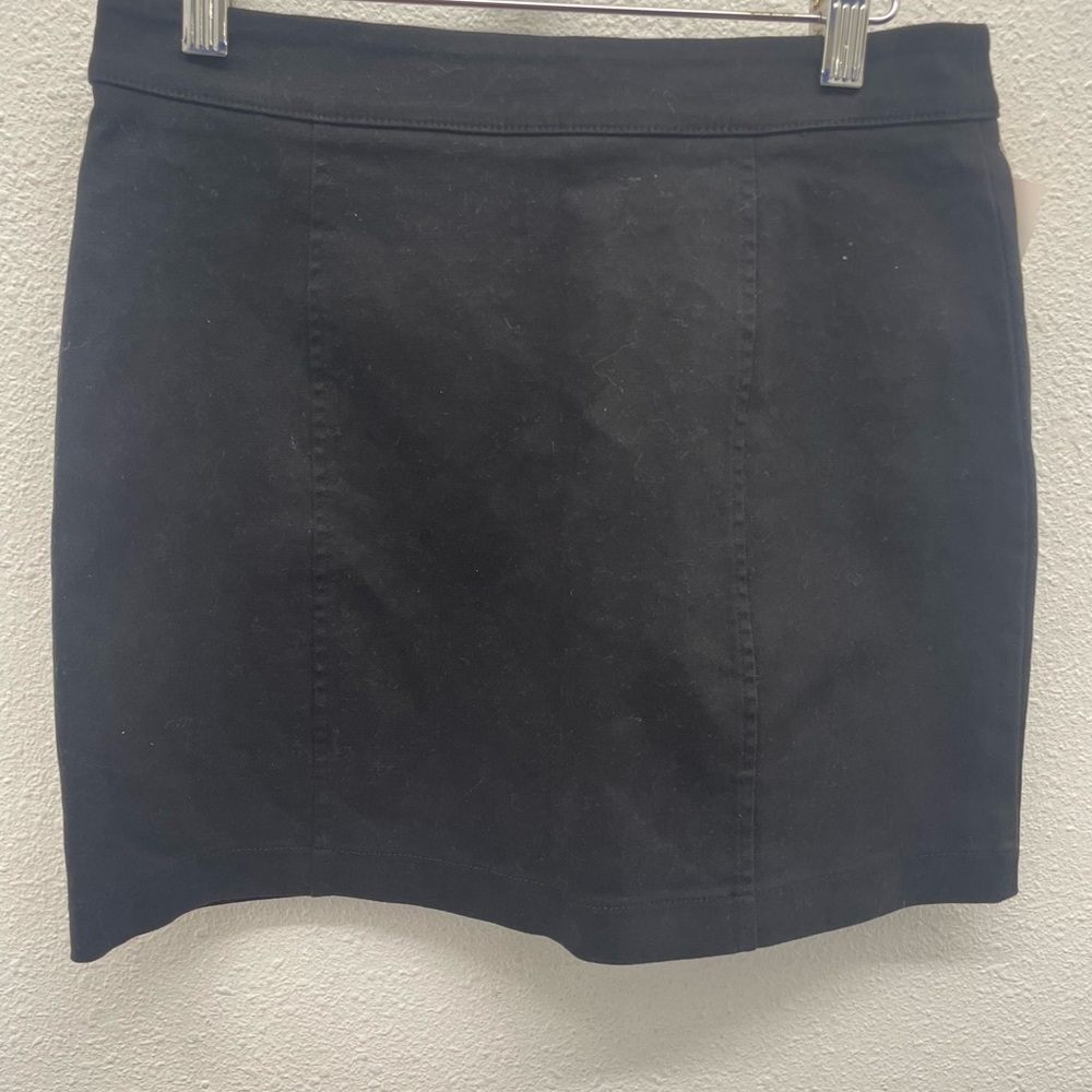Forever 21 Black Pencil Mini Skirt Work